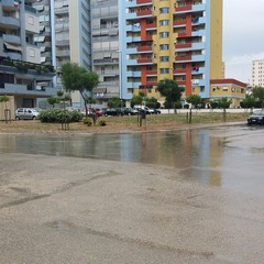 Piogge torrenziali nel quartiere "Patalini"