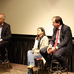 Walter Veltroni e Pasquale Cascella