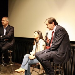 Walter Veltroni e Pasquale Cascella