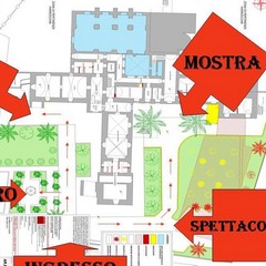 Festa interetnica alla casa "Regina Margherita" - mappa