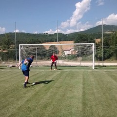 Barletta Calcio, allenamento del 18 luglio a Cascia