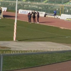 Barletta Calcio, allenamento del 14 gennaio