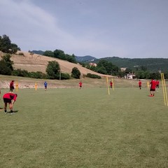 Barletta Calcio, allenamento del 20 luglio a Cascia
