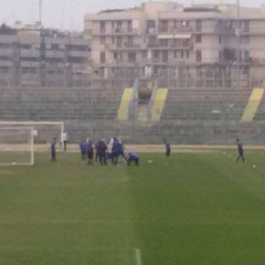 Barletta Calcio, allenamento del 15 dicembre