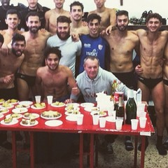 Barletta Calcio, selfie di squadra a Foggia
