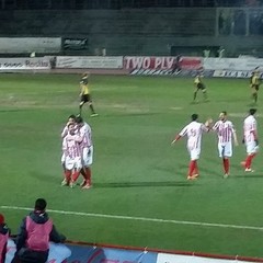 Barletta-Juve Stabia, pareggio di De Rose