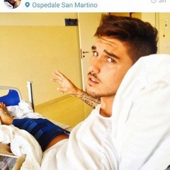 Dell'Agnello su Instagram: «Terza operazione andata...»
