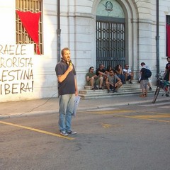 17 luglio 2014, manifestazione Free Palestina in Piazza Caduti