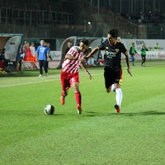 Calcio, Barletta-Benevento 0-1