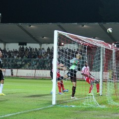 Calcio, Barletta-Benevento 0-1