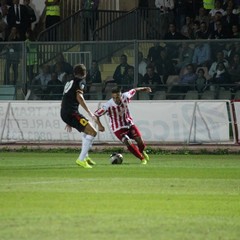 Calcio, Barletta-Benevento 0-1