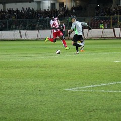Calcio, Barletta-Benevento 0-1
