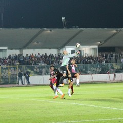 Calcio, Barletta-Benevento 0-1