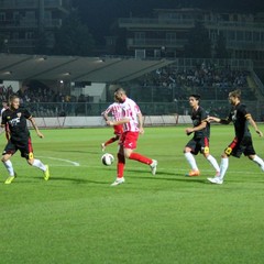 Calcio, Barletta-Benevento 0-1