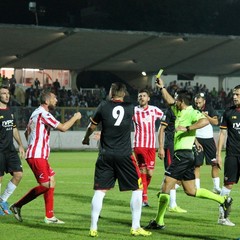 Calcio, Barletta-Benevento 0-1