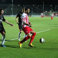 Calcio, Barletta-Benevento 0-1