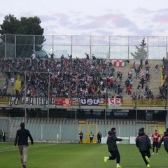 Tifosi del Barletta a Foggia
