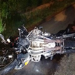 Incidente stradale in via Foggia, scontro tra un'auto e una moto