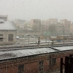 31 dicembre 2014, Barletta ancora innevata