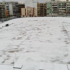 31 dicembre 2014, Barletta ancora innevata