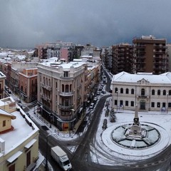 31 dicembre 2014, Barletta ancora innevata