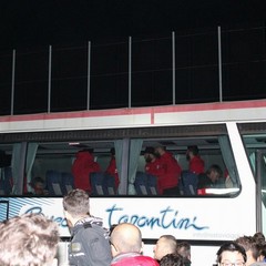 Barletta, squadra partita per Foggia