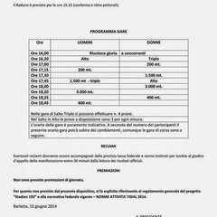 Stadion 192, il programma