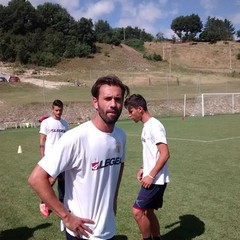 Barletta Calcio, allenamento del 22 luglio a Cascia