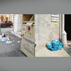 Ancora troppi rifiuti in strada, «che vergogna!»
