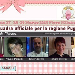 La squadra di cake designer per la Puglia a Expo 2015.