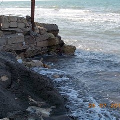 Zona transennata spiaggia Pantaniello