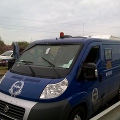 Assalto ad un furgone portavalori dopo l'uscita di Canne della Battaglia