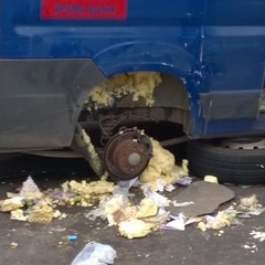 Assalto ad un furgone portavalori dopo l'uscita di Canne della Battaglia