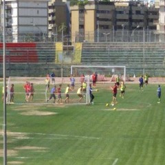 Barletta Calcio, allenamento del 22 aprile 2015