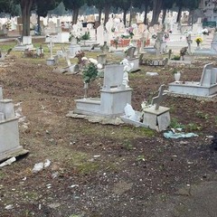 Ancora degrado al Cimitero di Barletta