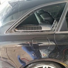 I danni all'auto di un tesserato dei Mad Bulls