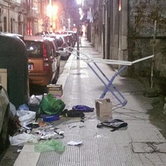 Degrado in via Milano