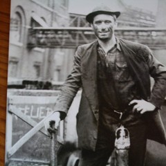 Francesco Corvasce, minatore a Marcinelle, Belgio, 1950