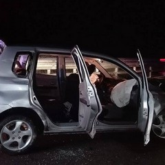 Auto distrutta in incidente su SS16 bis