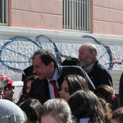 pulizia dei muri alla d azeglio presente il sindaco pasquale cascella 2