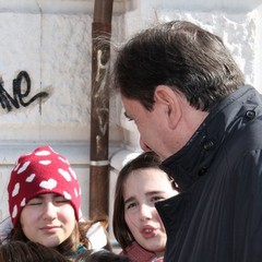 pulizia dei muri alla d azeglio presente il sindaco pasquale cascella 5