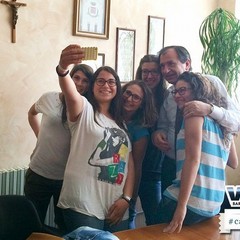 Le studentesse di CafieroViva incontrano il sindaco Pasquale Cascella