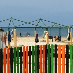Spiaggia di Barletta abbandonata del degrado