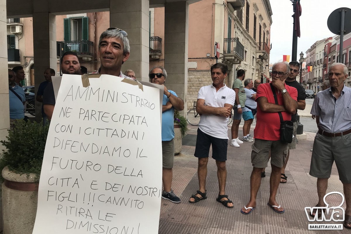 Manifestazione Palazzo Citta