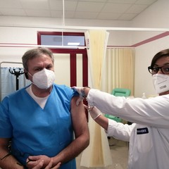 Iniziano le vaccinazioni anti Covid all'ospedale Dimiccoli di Barletta