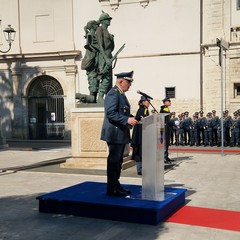Guardia di Finanza di Barletta, la cerimonia di intitolazione di largo Gaetano Nanula