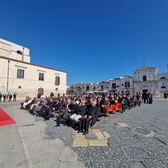 Guardia di Finanza di Barletta, la cerimonia di intitolazione di largo Gaetano Nanula