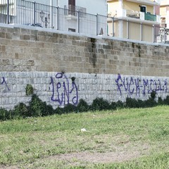 Deturpate da ignoti vandali le Mura del Carmine