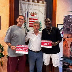 Il sindaco di Barletta accoglie il campione olimpico mondiale Andy Diaz
