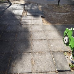 Degrado al Parco giochi del Castello di Barletta